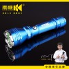 南慷鋁合金可充18650電池強(qiáng)光手電可變焦調(diào)焦led手電筒
