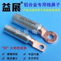 太陽光伏板銅鋁線鼻子，DTL-35銅鋁過渡端頭，光伏專用