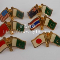 生產(chǎn)各國(guó)旗徽章、中國(guó)旗徽章、兩國(guó)國(guó)旗徽章、旗織襟章