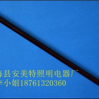 不刺眼紫紅色紅寶石石英玻璃電熱管|安美特做長(zhǎng)度與功率