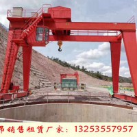 安徽阜陽龍門吊出租廠家50噸37米門機(jī)裝卸
