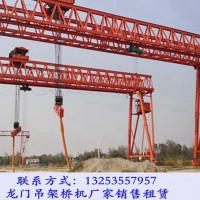 廣東清遠(yuǎn)100噸花架包廂門式起重機(jī)防風(fēng)設(shè)計